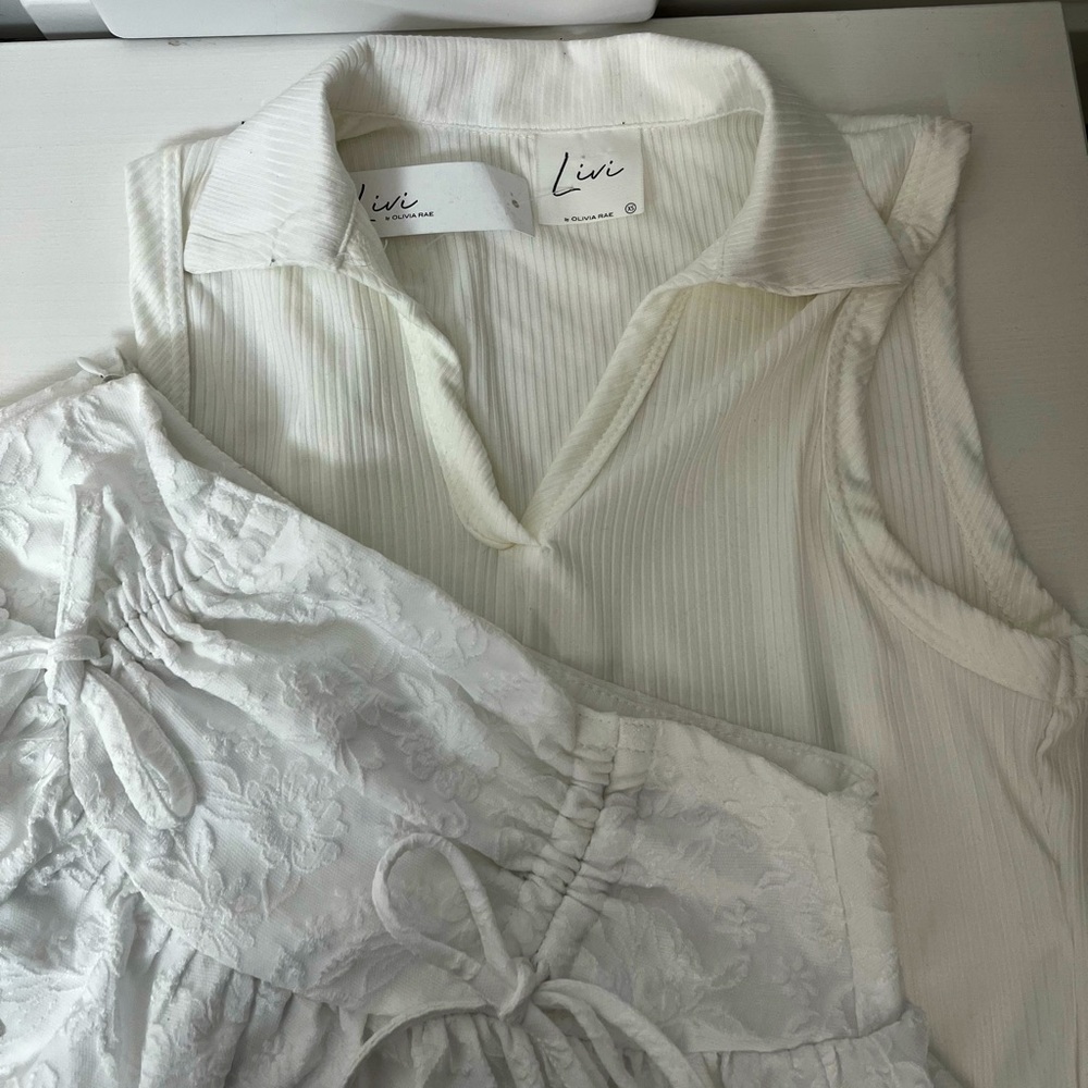 Livi XS white top